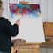 Pacific Arc French Box Bamboo Studio Easel with Storage
